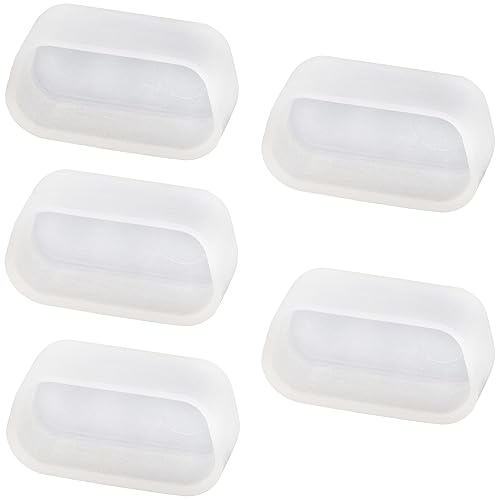 AЕRZETIX - C12246 - Satz von 5 weiblichen Staubschutzkappen/Abdeckungen für D-Sub 9pin, D-Sub HD 15pin - 18x10x7 mm - Computeranschluss