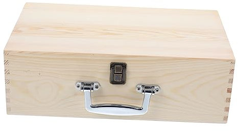 KONTONTY Besondere Andenkenbox Mit Klappdeckel Unbehandelte Holzbox Zum Basteln