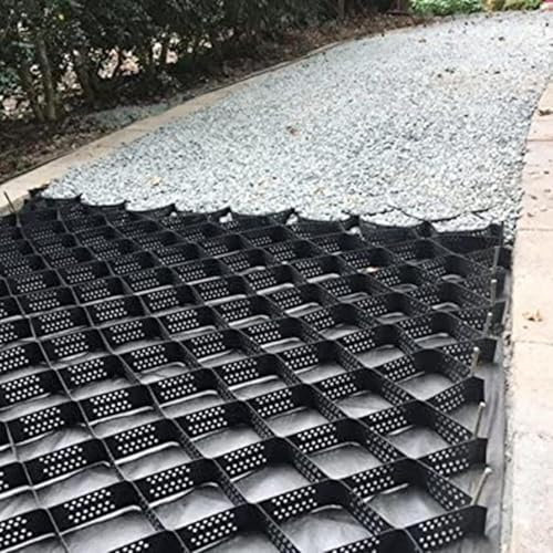 Kies-Bodengitter, 5,1 cm dick, Stabilisierungsgitter für Einfahrten, Haltegitter für Gehwege, Wohnmobil, Parkplätze, 90 x 152 cm
