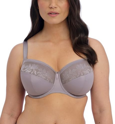 Fantasie Women's Illusion Underwire Side Support Bra Full Coverage, Silver Dawn, 38D