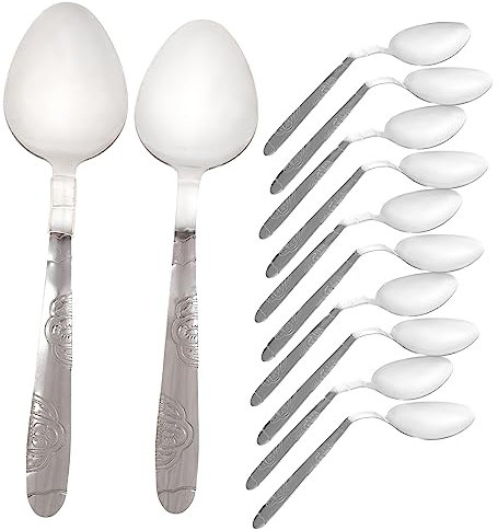 HEMOTON 12 Stück Gebogener Löffel Mind Bend Löffel Trick Pour Spielset Tricks Bend Löffel Für Trick Mind Bend Löffel Requisite Biegsamer Löffel Zaubertrick Gabeln Party Trick Spielzeug