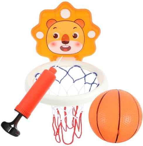 KONTONTY Panier De Basketball Mural sans Perçage pour Garçon Fille Jouet Plastique Installation Facile pour Jeux Intérieurs Et Bureau