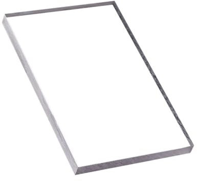 Acrylplatte* Polycarbonat-Kunststoffplatten, 1 Stück transparente PVC-Platte, PVC-Hartplastikplatte, rechteckige Kunststoffplatte, Polycarbonatplatten, klar, dünn, starr (3 mm x 400 x 200 mm)