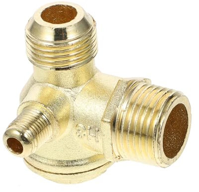LIFKOME Non-Return Air Compressor Valves 3 Male Threaded Check Valves Replacement Detachable Design for Easy Cleaning