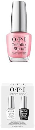 OPI Infinite Shine Long-wear Nail Polish, Gel-Like Nail Varnish with no UV lamp needed, 3-Step System for up to 11 days of vibrant colour, Base Coat & Nail Polish & Top Coat, Princesses Rule!®, 3x 15m