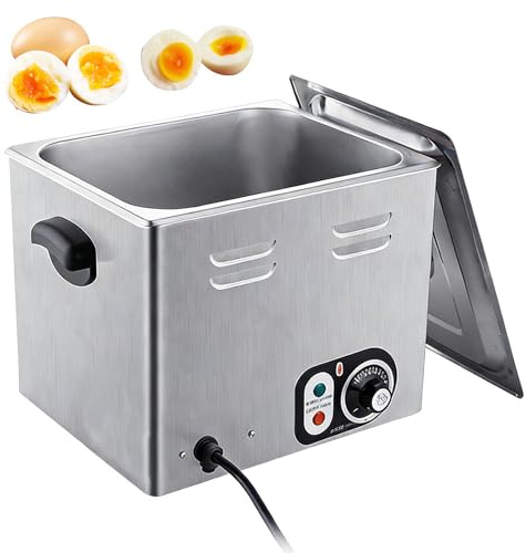 Hervidor De Huevos Eléctrico Comercial Con Capacidad Para 60 Huevos Escalfados, Con Control De Temperatura De 30-110 °c, Automático De Acero Inoxidable Para Restaurantes Without-net-basket