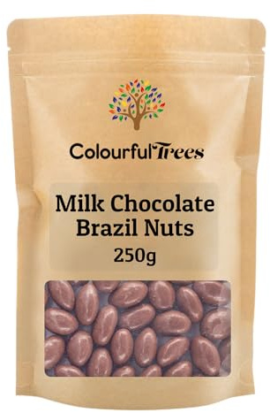 Milk Chocolate Brazil Nuts 250g by Colourful Trees