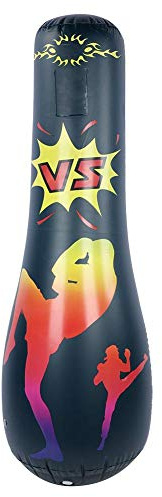 MAGT Boxsäule, Hochwertige, langlebige, aufblasbare, stehende Boxsäule für Erwachsene Ausgezeichnete Fitnessgeräte(165CM)