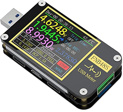 DollaTek FNB48 bluetooth PD Trigger Voltmeter Ammeter Current And Voltmeter USB Tester QC4 + PD3.0 2.0 PPS Fast Charging Protocol Capacity Test