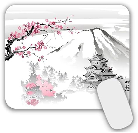 AOKSUNOVA Tapis de Souris Motif Japonais 240 x 200 mm