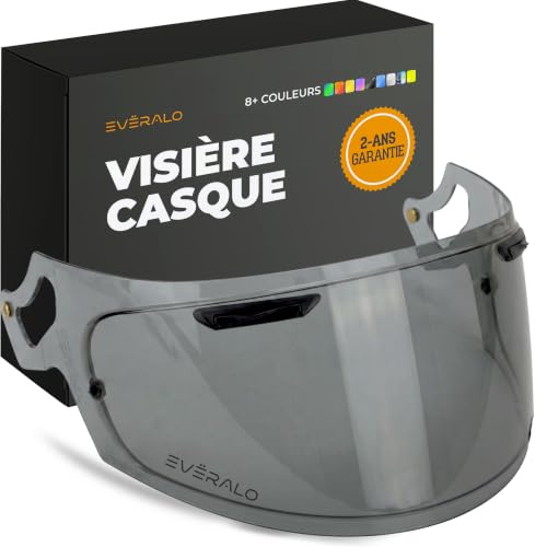 Everalo Visière pour Casque Arai Chaser X - Rx7v - Rx7x - Quantic - Vas-v