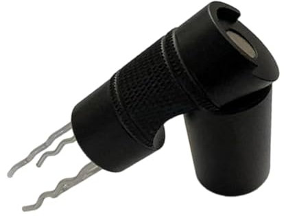 Duroecsain Golf Pitchgabel, Metall Golf Pitchgabel | Multifunktions-Golf-Green-Gabelwerkzeug - Ergonomisch gestaltetes Golf-Übungsgerät für Golfberufe, Anfänger und Enthusiasten