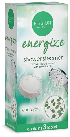 Elysium Spa Shower Steamers Infused with Essential Oils – Eucalyptus (3 Pack)