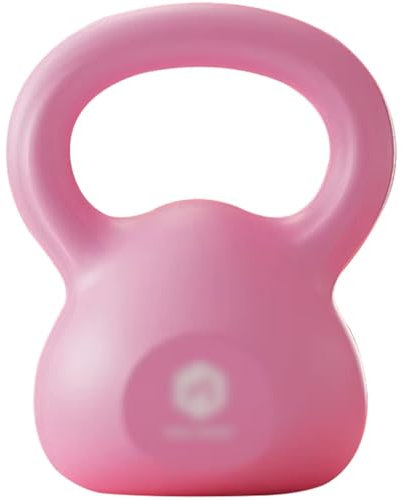 Kettlebell-Gewichte Sporttraining Für Frauen Zu Hause Kugelhantel, Armmuskeltraining Im Fitnessstudio Kugelgewicht, Gewichtsverlust, Kleiner Platz(Pink-5LB)