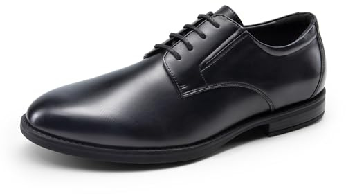 Bruno Marc Scarpe Eleganti Uomo Derby Elasticizzate | Suola antiscivolo e avampiede imbottito per comfort e stabilità tutto il giorno