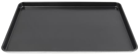 Bakplåt reptålig svart, bakplåt aluminiumlegering med non-stick-beläggning kakplåt för ugn, spis 60 x 40 x 3 cm
