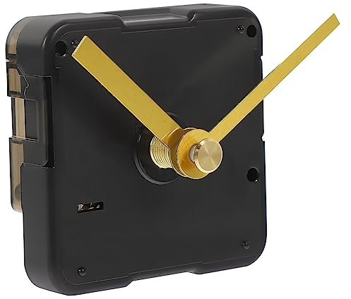 UKCOCO 3 Sätze Batteriebetriebene Digitale Wanduhr Ersatz Wanduhren Pendeluhr Radio Uhrwerk Reparieren Kontrolliert Nicht Teile Großer Spatenzeiger Led Stille Quarz DIY Wanduhr Plastik