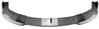 FZCSIMR Auto-Frontspoiler Front Stoßstange Lippe Spoiler Splitter Diffusor Protektor Abdeckung Für 5er E60 E61 MS&Port 2005-2010(Carbon-Look)