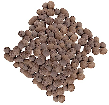 Toyvian Argilla Espansa Ceramsite Drenaggio 1 Kg Per Piante Vaso Giardino Materiale Traspirante Poroso Leggero Per Coltivazione e Decorazione Superfici Prevenzione Radici Marce