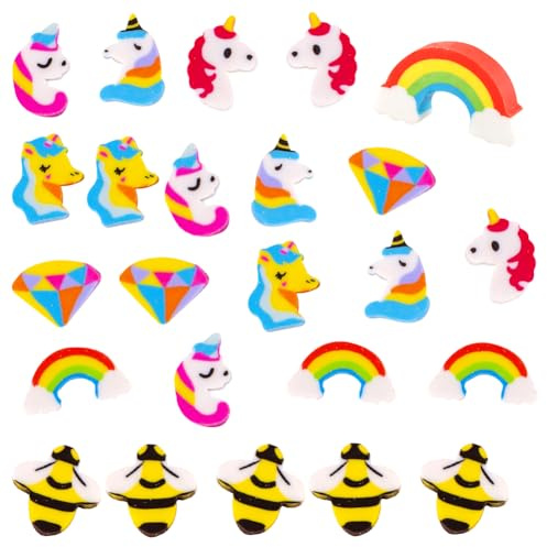 Mini Borradores de Lápiz, Juego de Borradores de Animales, Gomas de Borrar Minigomas de Caricaturas, para Niños de Escuela, Regalos Fiesta de Cumpleaños (100 Piezas)