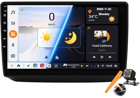 Y200S, Autoradio touchscreen Android 15.0 per Fabia 2 2007-2014 Navigazione GPS satellitare 10'' Touchscreen Lettore video multimediale DVD Ricevitore FM BT con Carplay 4G 5G WiFi DSP SWC
