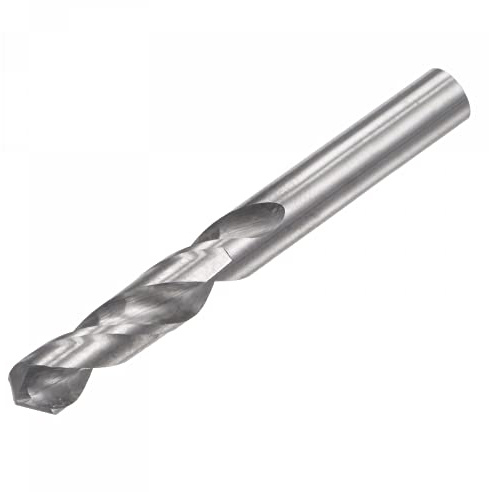 sourcing map Solid Carbide Drill Bits, 6mm C2/K20 Tungsten Carbide Jobber Drill Bits Straight Shank Drilling Tool for Stainless Steel Aluminum Iron Metal Plastic