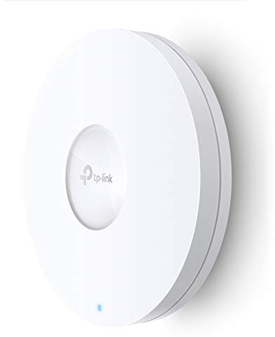 TP-Link EAP620 HD V3.2 WiFi 6 AX1800 WLAN Access Point, Ultraschlankes Design, für hochdichte WLAN-Umgebungen, 1GE-Port, Integriert in der Omada-SDN, PoE+, Nahtloses Roaming, Sicheres Gast-Netzwerk