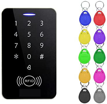 Blocco Intelligente Della Tastiera, di controllo accessi Apriporta elettronico sicuro Home Garage Set digitale Kit serratura elettrica RFID magnetica intelligente Installazione Semplice Con Accesso Se