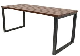 Garten Tisch Wetterfest Holz + Sthal Garten Terrasse Tisch Balkontisch Outdoor Fichte