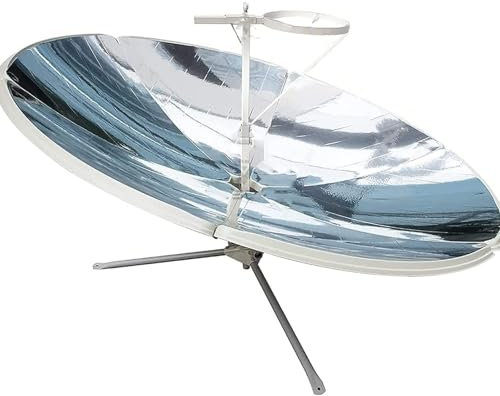 Pentola Solare Parabolica Portatile Fornello Solare a Concentrazione Fornello Solare Esterno Cottura di Alimenti Strumento di Calore,Diameter150cm