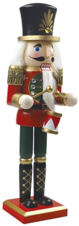 KITANDOVE Adorno De Cascanueces, Decoraciones De Cascanueces, Cascanueces De Escritorio, Figura De Cascanueces De Madera, Cascanueces De Navidad, Cascanueces De Navidad, De Navidad,