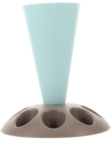 ROMISBABA Piping Bag Stand for Baking Supplies Multi-Functional Pastry Bag Rack Organizer Storage and Cake Flower Drying