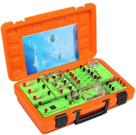 Inlärningspaket Elektronik Experimentlåda For Elektricitet, Fysik, Klassrumsexperimentkit Elektrisk Krets Experiment Set