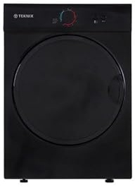 TKV3B Black compact 3KG vented tumble dryer