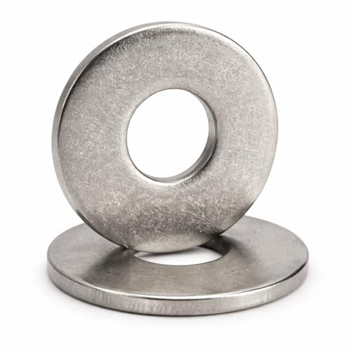 M8 Arandelas DIN 9021 Acero Inoxidable A4 (AISI 316) – 20 Piezas | Arandela Ancha | Compatible con Tornillos DIN 912 y Tuercas DIN 985