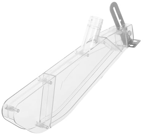CALLARON Table Saw Protective Cover Optimized Airflow and Enhanced Safety Protection, Plastic and Iron Material, Fits Woodworking Devices 80mm Chute Height and 27mm Interface Diameter
