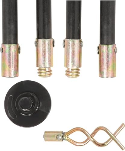 Tiges X 4 920 mm extension de tige de vidange Lot + Piston et Doble Vis sans fin