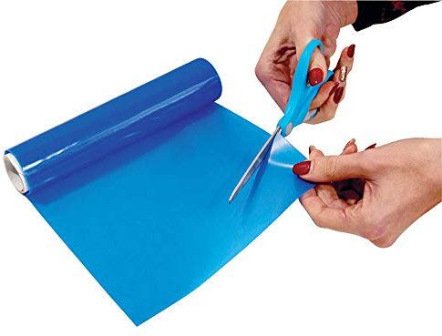 Aidapt Blue Non Slip Mat Material Roll 100 x 20 cm for use on Tables, Trays, Counters and Draws