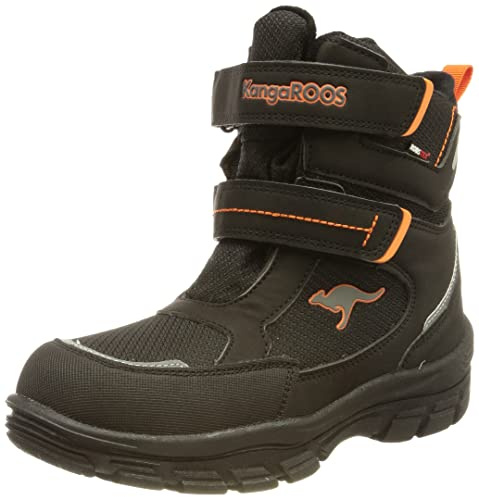 KangaROOS K-Leno Kibo RTX stövel, Jet Black/Flame, 29 EU