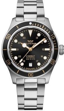 Glycine Combat Sub 39 mm Automatic, bracciale