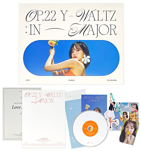 JO YURI - 1st Mini Album [Op.22 Y-Waltz : in Major] (Andante Ver.) Package + Photobook + CD-R + Title Music Score + Envelope + Postcard + Sticker + Photocard + Message Card + Photo Bookmark