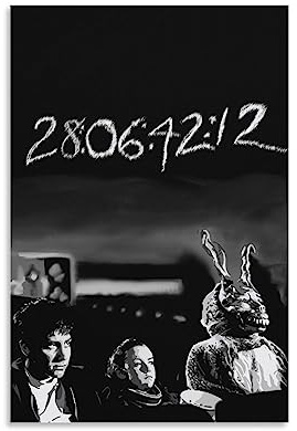 Donnie Darko Filmposter Leinwand Kunst Poster und Wandkunst Bild Druck Moderne Familie Dekor Poster 2