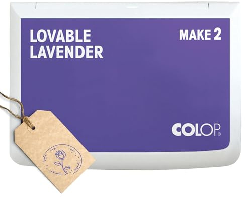 COLOP Timbri MAKE 2 lovable lavender 70 x 110 mm, cuscino per timbri tradizionali