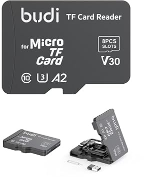 Budi - TF-Kartenleser mit TF-Karten-Apperenz - USB-C