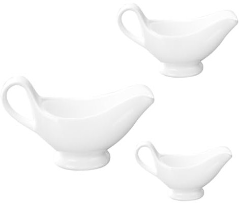 VINTORKY 3-teilige Saucenbecher Aus Keramik Dipschalen Für Senfsauce Und Ketchup Sicher Leicht Zu Reinigen