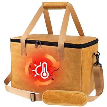 Coperta Termica per Riposo Carne | Borsa Termoisolante per Conservazione Alimenti | Borsa Alimentare Pieghevole Resistente per Tagli Grandi da Campeggio Picnic e Delivery