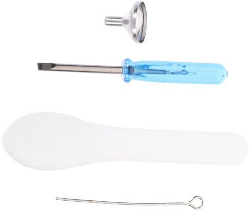 CVUTOVO Kit Entonnoirs Mini Acier Inoxydable pour Urnes Funéraires Accessoires de Remplissage pour Bijoux de Crémation et Pendentifs avec Mini Tournevis et Cuillère