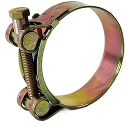 17-315mm Strong Throat Clamp Galvanized Thickened Pipe Clamp Tightening Clamp Water and Oil Pipes(ID 266-278mm)