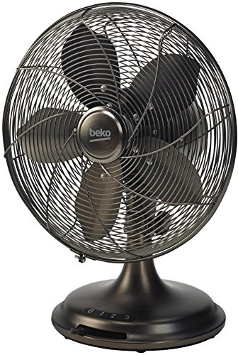 Beko EFT6100C Ventilatore da Tavolo, Bronzo