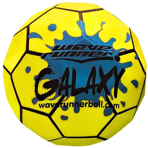 Wave Runner Galaxy Bounce Ball - Revolutionary Water Balls for Pool and Beach Fun, Ultimate Skipping and Bouncing Ball Pool Toy, Endless Summer Fun for Teens, Boys, Girls (1 Ball)